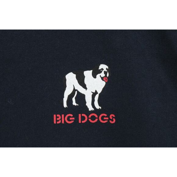 NWT Big Dogs T-shirt Firedog Adult Size Large Black 100% Cotton 2004 Vintage - Picture 3 of 9
